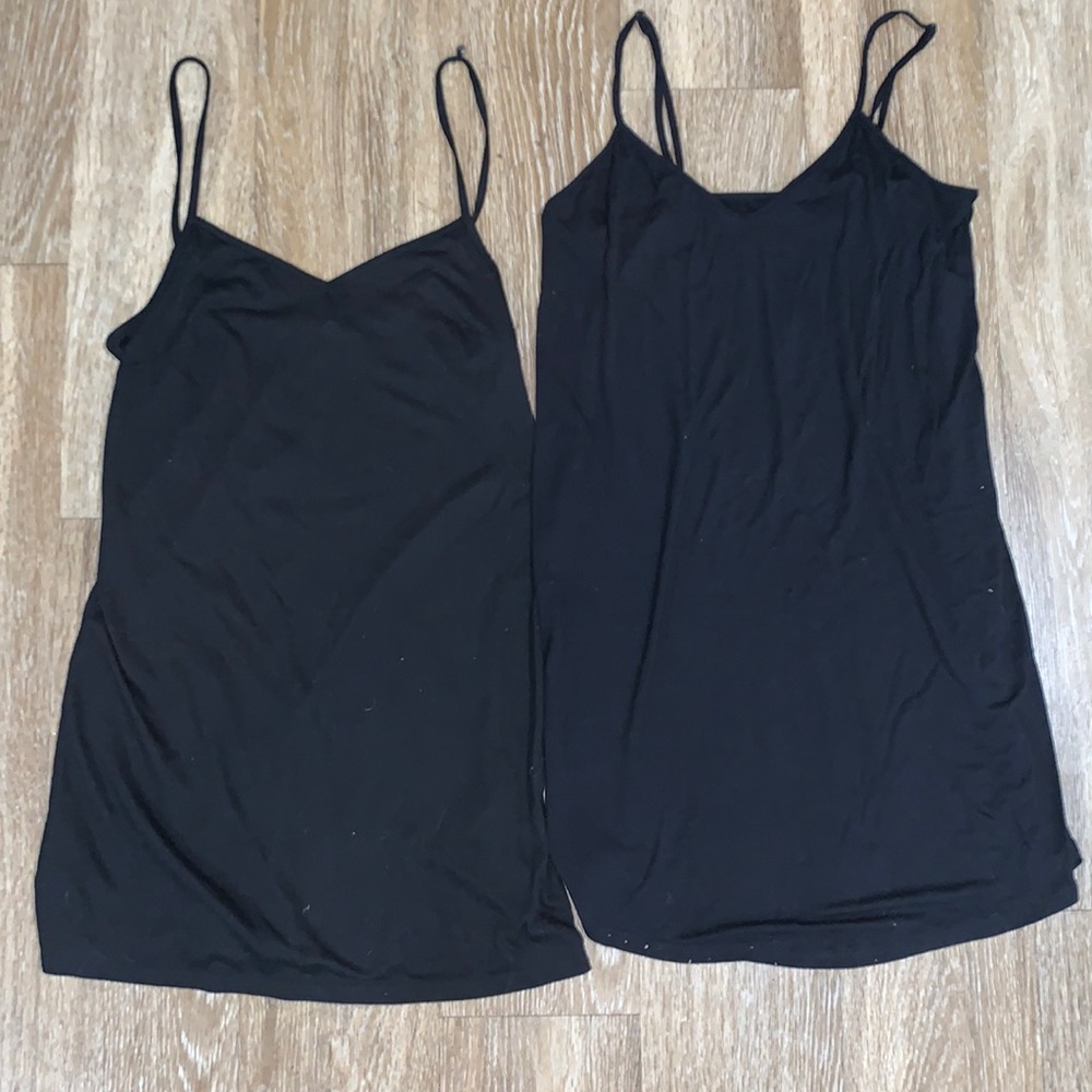 Two Black Slips for Under Dresses Size XSmall